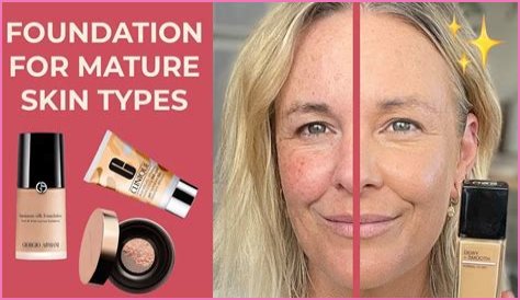 Unveiling The Best Drugstore Foundation For Mature Skin 2024